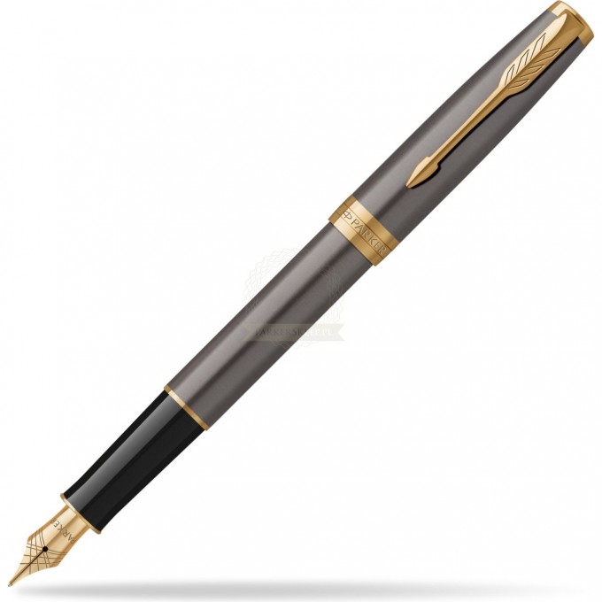 Ручка перьевая PARKER SONNET GREY CORE GT () F 2213680 Ручка перьевая PARKER SONNET GREY CORE GT () F 2213680