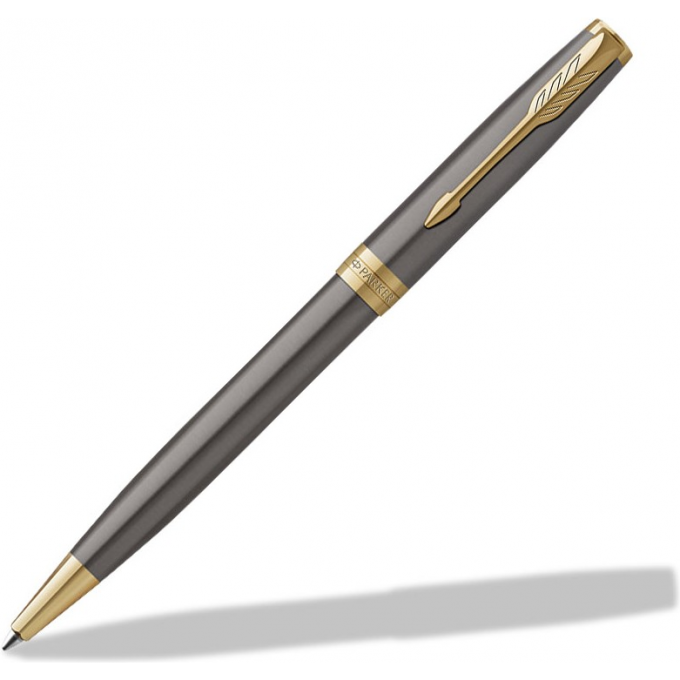 Ручка шариковая PARKER SONNET GREY CORE GT () M черный 2213679 Ручка шариковая PARKER SONNET GREY CORE GT () M черный 2213679